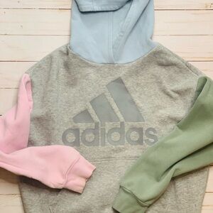 Adidas Pastel Colorblock Hoodie